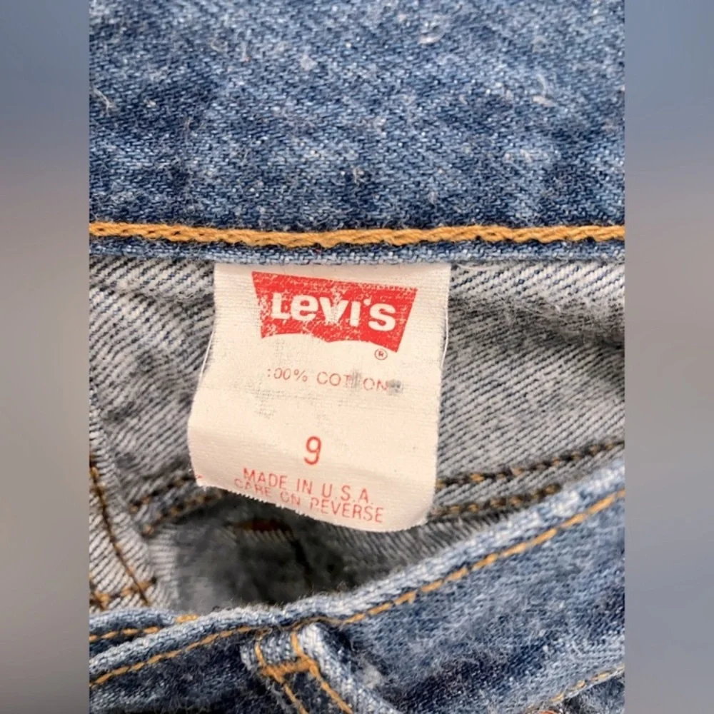 Authentic Vintage Levi’s 17501 High Rise Jeans | USA Made | Button Fly